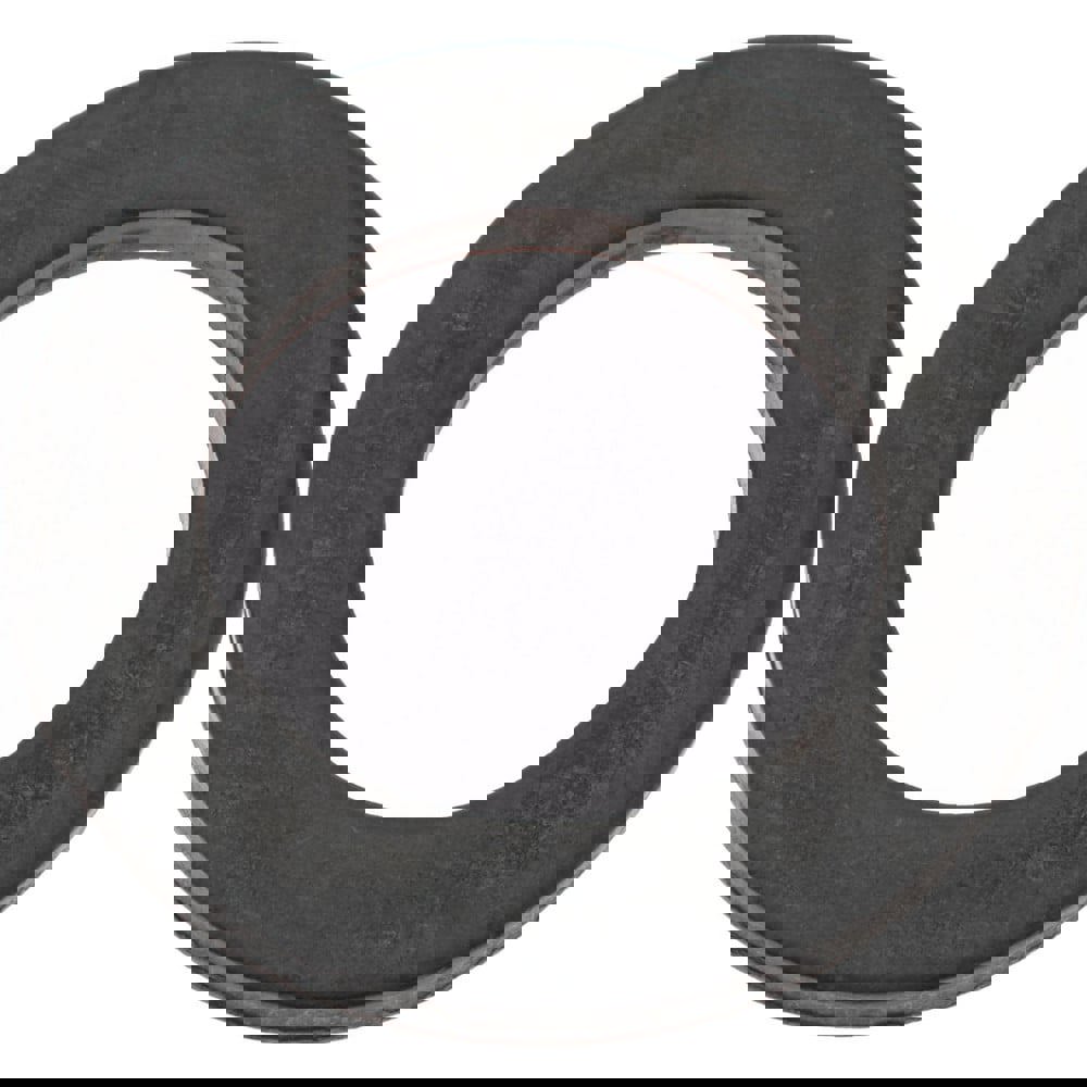 M24 Screw Extra Thick Flat Washer: Case Hardened Steel, Black Oxide Finish